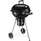 Outsunny Black Freestanding Charcoal Barbecue Grill