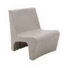 Tramontina Berta Polyethylene Lounge Chair (Grey)