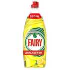 Fairy Platinum Hand Dishwashing Lemon 520ml