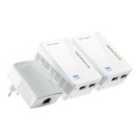 EXDISPLAY TP-Link TL-WPA4220T KIT AV500 Powerline Universal WiFi Range Extender - 2 Ethernet Ports - Network Kit