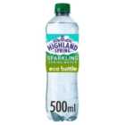 Highland Spring Eco Bottle Sparkling Water 500ml