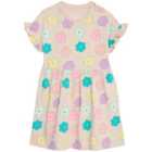M&S Girls Floral Dress, 2-7 Years, Calico
