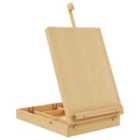 Vinsetto Wooden Table Easel Box Hold Canvas Up To 61Cm