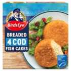 Birds Eye 4 Breaded Cod Fish Cakes 198g