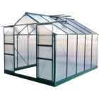 StoreMore Harvester Green Aluminium 8 x 12ft Greenhouse 