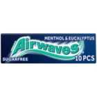 Wrigley's Airwaves Menthol & Eucalyptus Sugarfree Chewing Gum 10 Pellets 10 x 1 per pack
