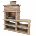 Callow Londres Light Stone Charcoal BBQ