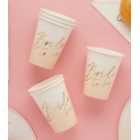 8 Pack Bride To Be Paper Cups