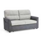 Home Detail Dennis Light Grey & Dark Grey Base Pull Out Sofa Bed