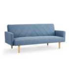 Home Detail Ryan Blue Fabric Sofa Bed