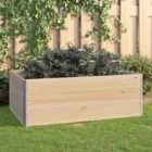 vidaXL Raised Beds 3 pcs 100x150cm Solid Pine Wood (310059)
