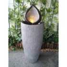 Heissner Flame Water Feature
