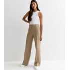 ONLY Camel Straight Leg Trousers