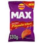 Walkers Max Extra Flamin' Hot 130g