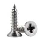 M3.5 x 16mm POZI COUNTERSUNK WOOD SCREWS POZIDRIVE A2 STAINLESS STEEL Pack of 10