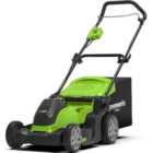 Greenworks 40V 41cm Lawnmower with 2Ah Battery & Charger