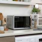 Russell Hobbs 17L Silver Manual Microwave