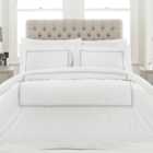 Paoletti Cleopatra Double Silver Duvet Cover Set