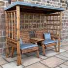 Charles Taylor Henley 2 Seater Arbour with Grey Roof Cover