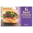 Imperial 6 Beef Burgers 340g