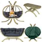 Amazonas Globo Royal Double Seater Hanging Chair Ultimate Set - Grey