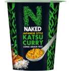 Naked Japanese Style Chicken Katsu Curry Rice Pot 78g