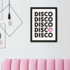 Disco by Frankie Kerr Dineen Framed Print