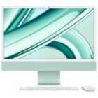 Apple iMac 24 Inch AIO Desktop PC (2024) - Apple M3 chip 8-Core CPU, Green