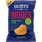 Burts Ridges Reaper Chilli and Lime Hand Cooked British Potato Chips 50g