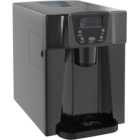 HOMCOM 800-141V70BK Black Ice Maker Machine and Water Dispenser 3L