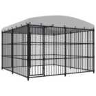 vidaXL Outdoor Dog Kennel With Roof 300X300X210cm