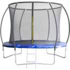 Trampoline Warehouse 10ft Blue Lantern Style Trampoline with Safety Enclosure Net