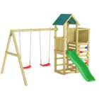 Shire Chester Kids Wooden Multi Play Set Equipment