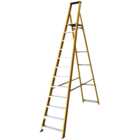 Lyte Ladders & Towers Professional Glassfibre 12 Tread Platform Step Ladder