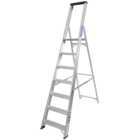 Lyte Ladders & Towers Professional Aluminium 7 Tread Platform Step Ladder with Tool Tray