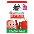 Piccolo Organic Strawberry & Date Fruit Sticks, 4x20g