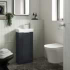 Deco Compact Floor Standing Vanity Unit with Basin