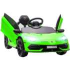 Tommy Toys Kids Licensed Lamborghini Aventador Ride on Electric Car Green