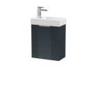 Deco Compact Wall Mounted Vanity Unit with Basin