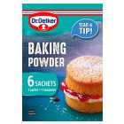 Dr. Oetker Gluten Free Baking Powder Sachets 6 x 5g