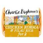 Charlie Bigham's Chicken Korma & Pilau Rice for 2 810g