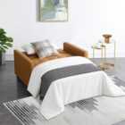 Sunita Faux Leather Compact Double Sofa Bed