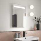 Rectangle Arched Touch LED Wall Mirror