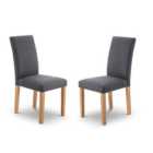 Hastings Set Of 2 Dining Chairs, Fabric