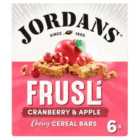 Jordans Cranberry & Apple Frusli Cereal Bars 6 x 30g
