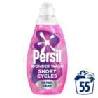Persil Wonder Wash Bio Care Liquid Detergent Ultra Care Speed Clean 55 Wash 1485ml