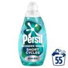 Persil Wonder Wash Non Bio Liquid Detergent Speed Clean 55 Wash 1485ml