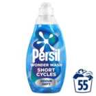 Persil Wonder Wash Bio Care Liquid Detergent Odour Defy Speed Clean 55 Wash 1485ml