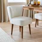 Eliza Dining Chair, Boucle