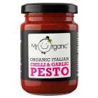 Mr Organic Vegan Chilli & Garlic Pesto 130g